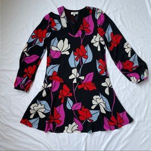 CROSBY, size XS, long sleeve shift dress